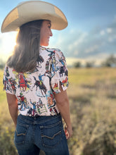 Sonny Cream Western Top