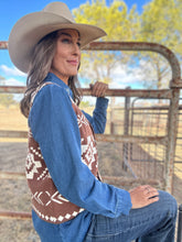 Sedona Aztec Knit Vest