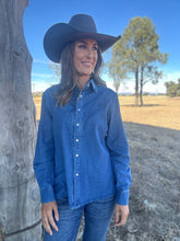 A Little Bootstitch Denim Top