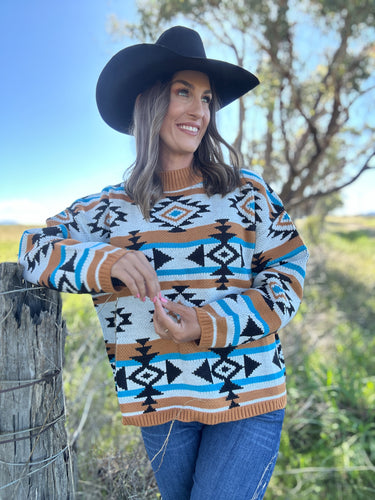 Erica Aztec Sweater