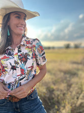 Sonny Cream Western Top