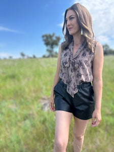 Colette Bronc Top