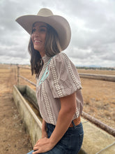 Rein Gingham Top