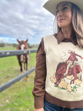 Bronc Rider Knit Vest
