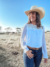 Aspen White Blouse