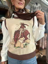 Bronc Rider Knit Vest