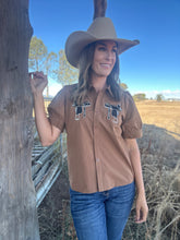 Saddle Embroidered Top