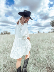 Alley Cotton White Dress