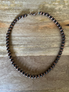 Medium Navajo Pearl Copper Necklace