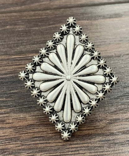 Concho Diamond Scarf Slide