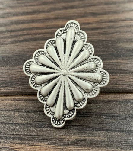 Brass Band Concho Scarf Slide