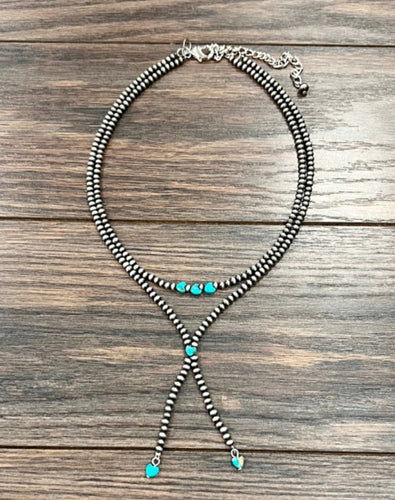 Heart Beaded Necklace