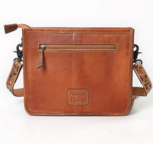 Tooled Fringe Crossbody Bag