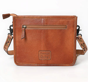 Tooled Fringe Crossbody Bag