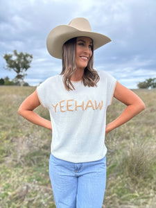 Yeehaw Knit Vest