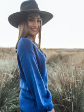 Nicola Blue Sweater